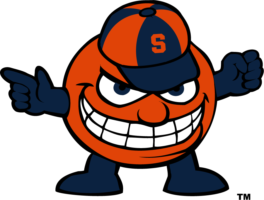 Syracuse Orange 2015-2019 Mascot Logo DIY iron on transfer (heat transfer)...
